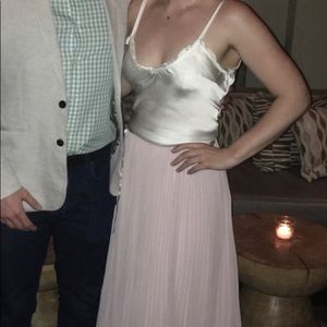 Wilfred pleated skirt